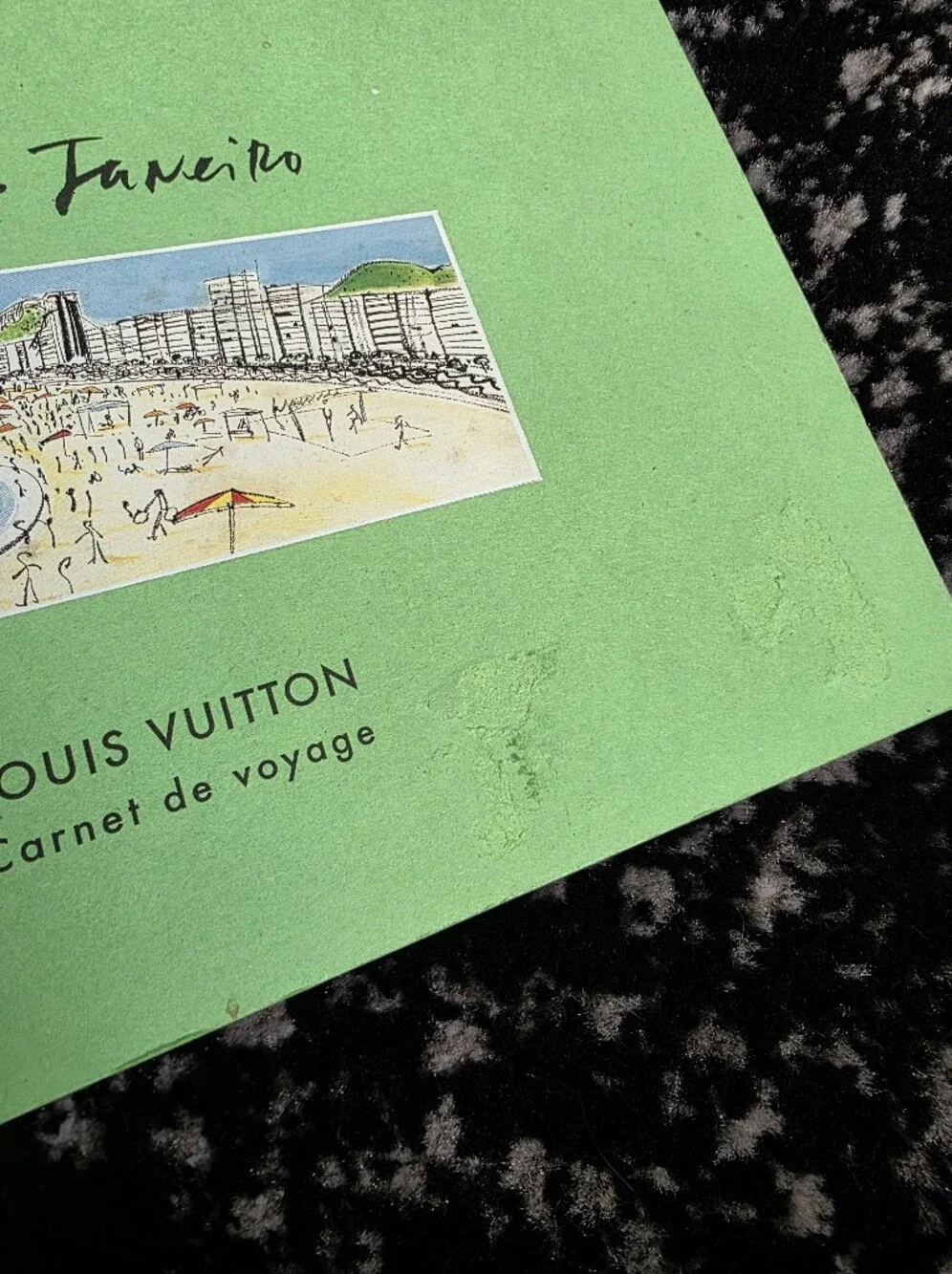 Louis Vuitton Carnet De Voyage Paris Sketchbook Travel Journal Rio Dr Janeiro